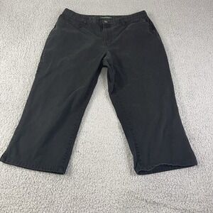 Lauren Ralph Lauren Jeans 12 Classic Straight Leg Black Women's 12 Petite